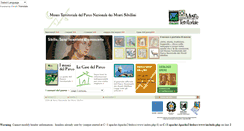 Desktop Screenshot of musei.sibillini.net