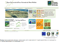Tablet Screenshot of musei.sibillini.net